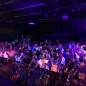 clubbers chanting "we want more Paint" "we want more Paint" at uv paint party