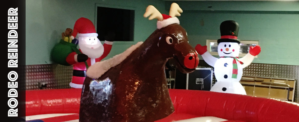 Christmas rodeo reindeer hire for nightclubs